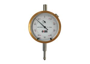 Quality High Precision Dial Indicator CNC Lath Tool with 0-3mm Range with Golden Color Bezel wholesale