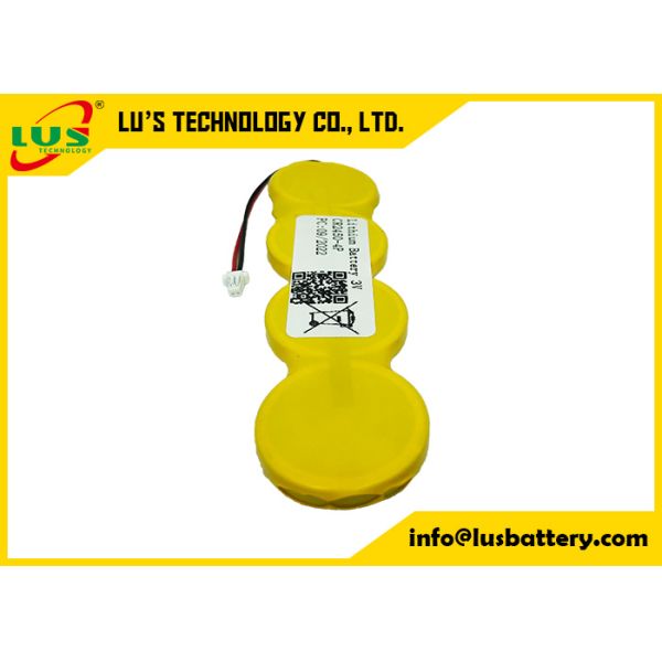 OEM 3V Lithium Button Battery 2400mah CR2450 4P Coin Cell IMOS 1P2-A1 Battery