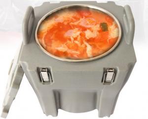 China Stainless Steel LLDPE 50L Insulated Soup Container on sale