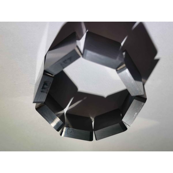 CNC lathe Tool Cermet Turning Inserts YDS15 Silver Grey Customized