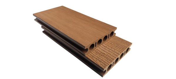 Flat Grain Round Hollow 150 32mm WPC Hollow Decking