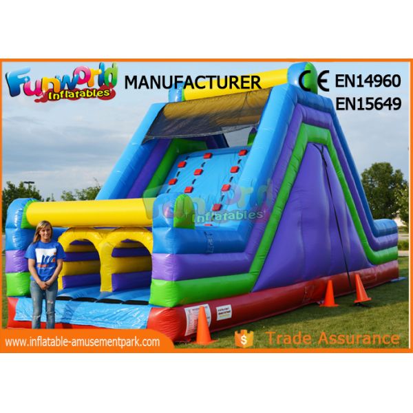 Commercial PVC Tarpaulin Inflatables Obstacle Course / Inflatable Sport Games