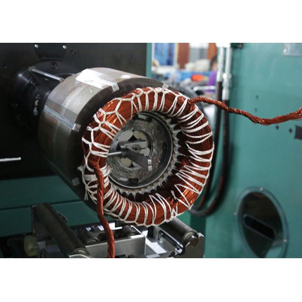 High Speed Stator Winding Machine Electrical Motor Assembly Line 12 Months Warranty