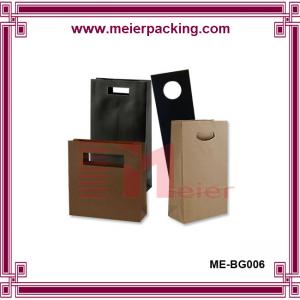 China Customized cheap paper gift bag&paper bag printing&craft paper bag with die-cut handle design on sale