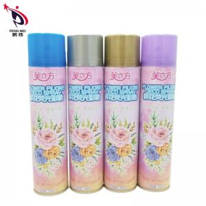 Quality EN71 Colorful Flower Paint Spray For Fresh Real Flowers Florist Quick Drying wholesale