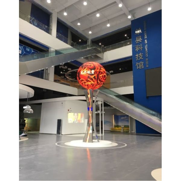 Shopping Mall and Events Sphere LED Screen with Front Service Maintenance Method