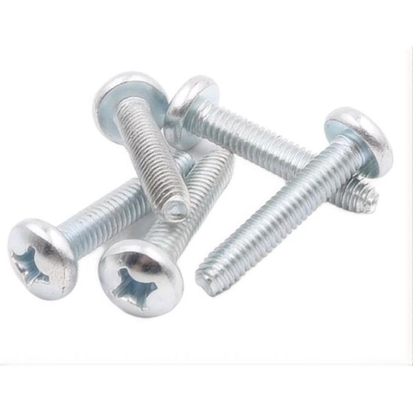 Custom Phillips Cross Torx Pan Head Self-Tapping Screw GB Standard ZINC Finish M2 M2.5