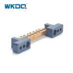 Netural Terminal Bus Bar Blue Terminal Block With Holder For Home Appliances