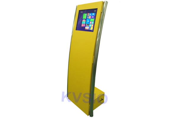 Cheap Smart Ultra Slim Interactive Information Kiosk , 19 Inches Touch Screen Information Kiosk for sale