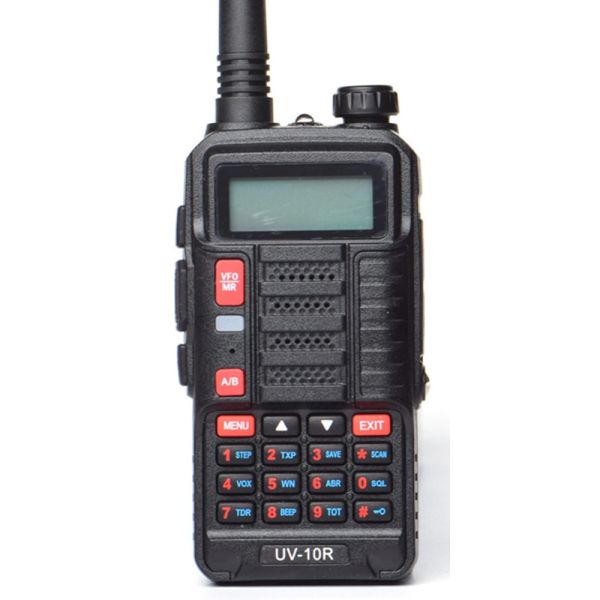 BF-UV10R Walkie-Talkie with 4800mAh Battery IP54 Waterproof and 10W High Power Two Way Radio