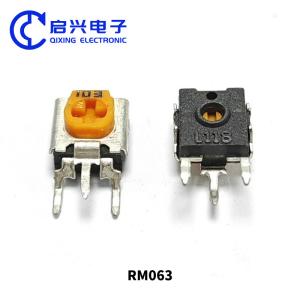 RM063 Vertical Plug-in Potentiometer 100R-1M for Audio Devices and Electronic Devices