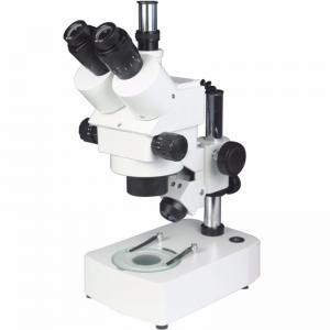 Quality 7-45X Stereo Binocular Microscope With Camera Adapter Height Adjustable wholesale