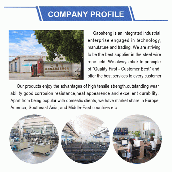 3.2mm 316 7x7 Stainless Steel Wire Rope AISI ASTM BS DIN GB JIS