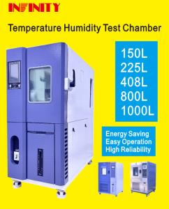 Quality Refrigeration Compressor Programmable Constant Temperature Humidity Test Chamber With Window Lighting Device wholesale