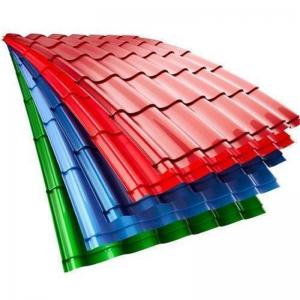Quality Galvanized Metal Corrugated Steel Roofingsheet Ppgi Corrugated Sheet wholesale