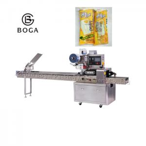 China Horizontal Small Flow Wrapping Machine / Ice Cream Bar Packaging Machine on sale