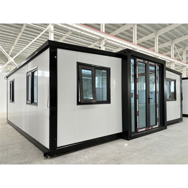 Mobile Folding Expandable Container House Double Wing Prefabricated Modular