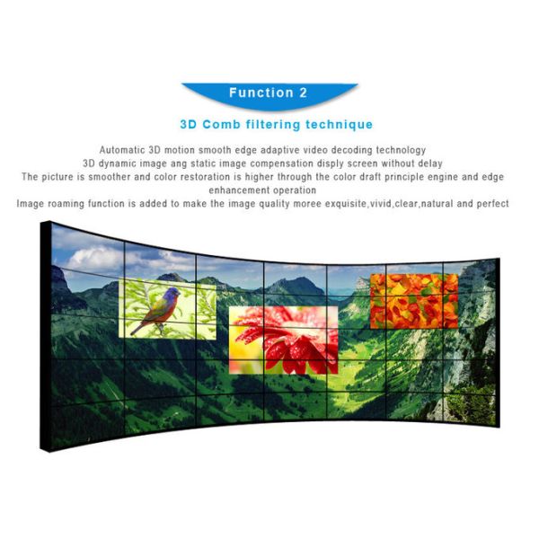 JCVISION LCD Video Wall Display 43inch LCD HD Seamless Video Wall