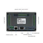 EX3U-8050H-2AD1DA Automation PLC Controller Built-in HMI Touch Screen Display 8
