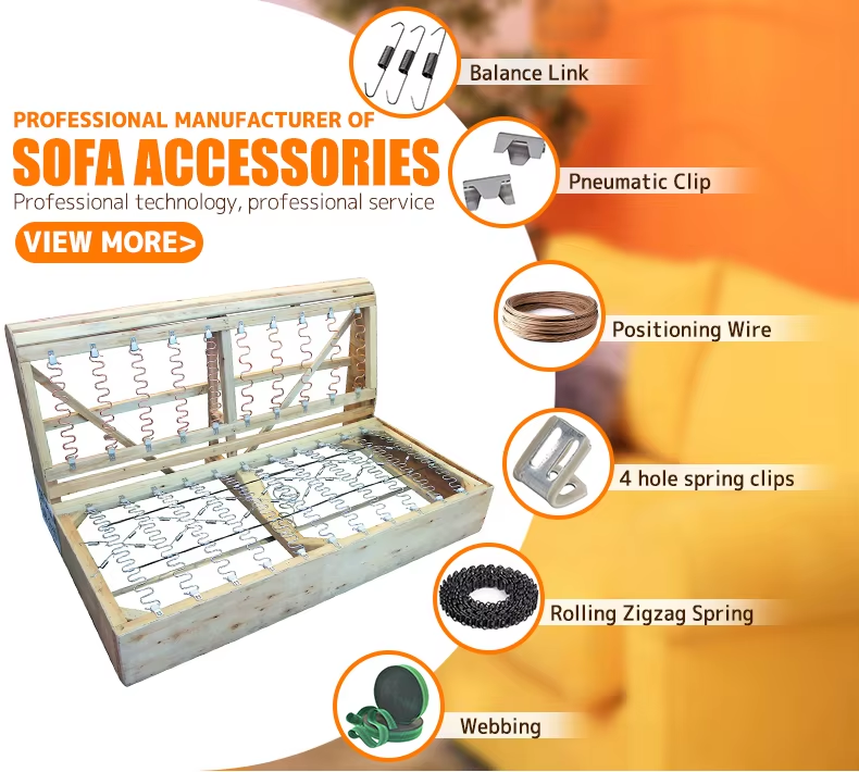 Mattress Frame Clip Staple M66 Steel Spring Clip Staple For Sofas Bed Frame U Clips Staples For Mattress