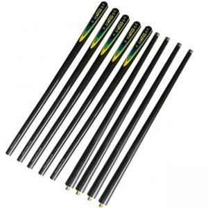 Quality 6mm 10mm Square Carbon Fiber Tube Pool Cue High Strength Billiards Cue For Club Members wholesale