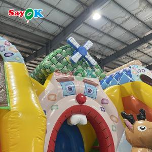 Quality Customizable Inflatable Jumping Castle Slide For Amusement Park wholesale
