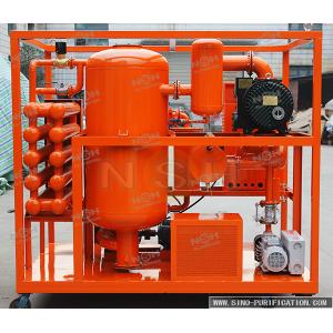 Buy cheap Stainless Steel Oil Filtration Systems / Vacuum Oil Purification Machine from wholesalers