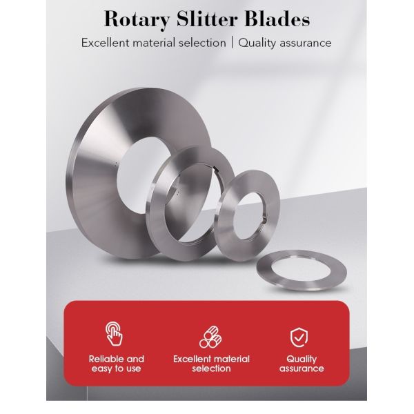 Steel Plate Cutting Rotary Slitting Knifes Circular Knife Coil Sheet Metal Slitting Blades