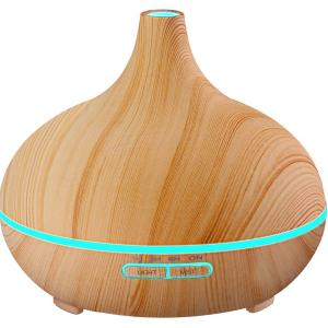 Quality Ultrasonic ABS PP 0.65A 50ml/H Wood Aromatherapy Diffuser wholesale
