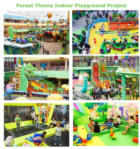Forest Theme Indoor Playground Project 