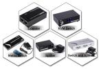 Desktop Control 8 Port KVM Switch VGA USB Type A Female With Audio Multi