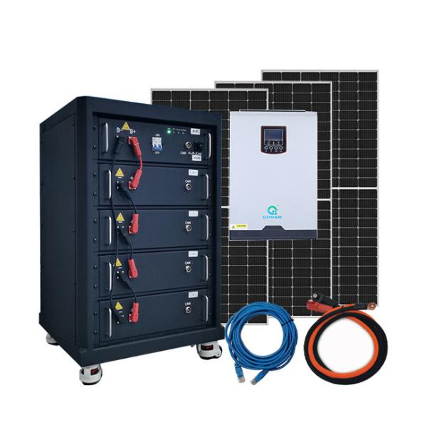 Cheap 10-50kwh Solar Backup System , General Solar Panel And Battery Storage Kit for sale