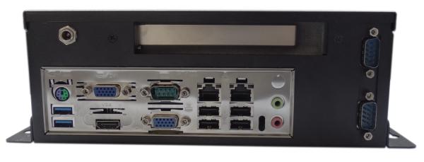 1 PCI PCIE 128G MSATA Intel B75 Industrial Computer Case MIS-ITX07