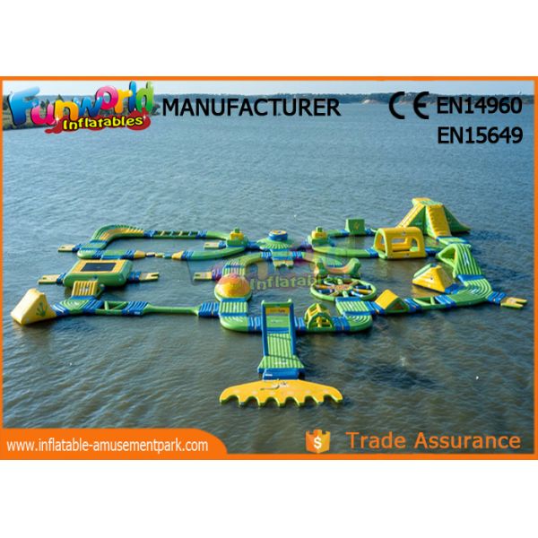Custom Giant PVC Tarpaulin Inflatable Floating Water Park High Durability