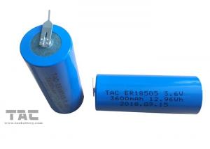 Quality Blue Jacket Non - Rechargeable Lithium Battery ER18505 3600mAh For Instrument wholesale