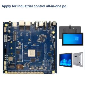 Rich I/O Ports Ultra Thin Tablet PC Motherboard 4K Video Decoding Support Dual LVDS / MIPI Display