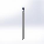 POE Android 8 Inch Tablet With Facial Recognition And Temperature Detection For