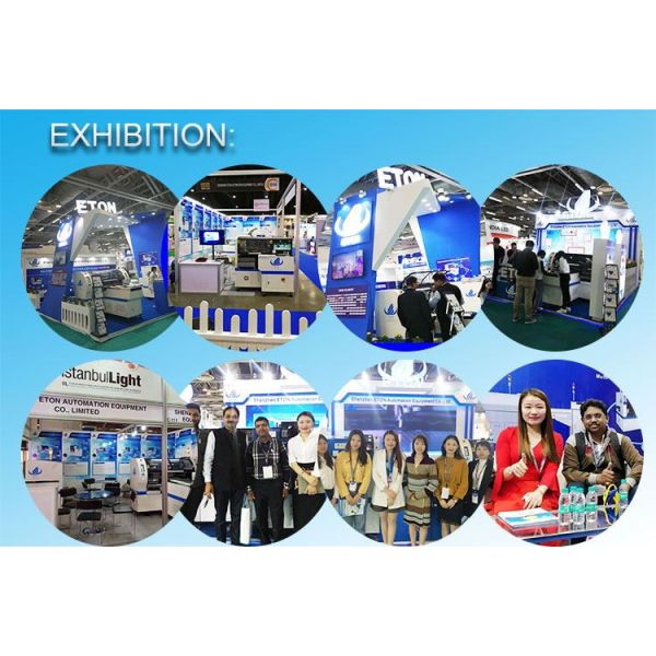 HT-F7S SMT Mounter LED Tube / Strip Light Making Machine With 68 Feeder