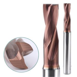 Quality Tungsten Carbide Flat Bottom Drills 180° Countersunk Head CNC Machining wholesale