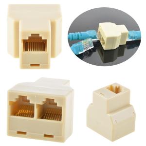 China RJ45 Ethernet-cable-LAN-Port-1-to-2-Socket-Splitter-Connector-Adapter-PC  RJ45-CAT5-6-Ethernet-cable-LAN-Port-1- on sale