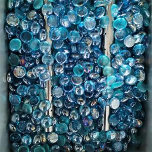Quality Aquariums Reflective Fire Glass Beads Gas Fireplace Decor wholesale