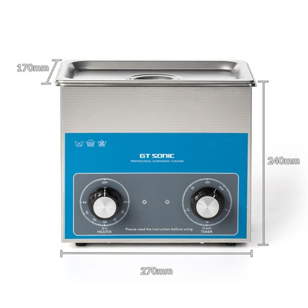 Square Eyeglass Cleaning Machine , Durable SONIC Wave Ultrasonic Cleaner