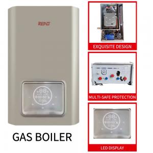 China Stainless Steel Wall Hanging Gas Furnace Heating Bath Function Lpg Boiler Replacement on sale