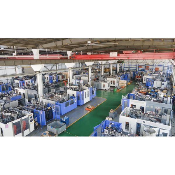 Open Top Blue Drums Blow Molding Machine HDPE Plastic Barrel Making Machine