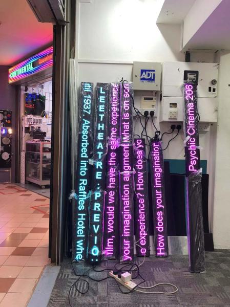Cheap Custom P3mm RGB LED Moving Sign Board With 16port Exchanger for sale