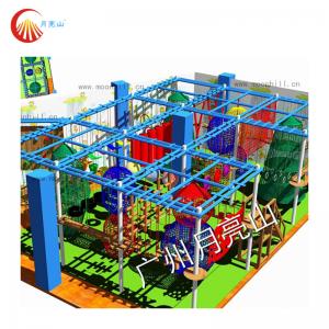 Quality ISO9001 Adventure Ropes Course Multifunctional Outdoor Obstacle Course wholesale